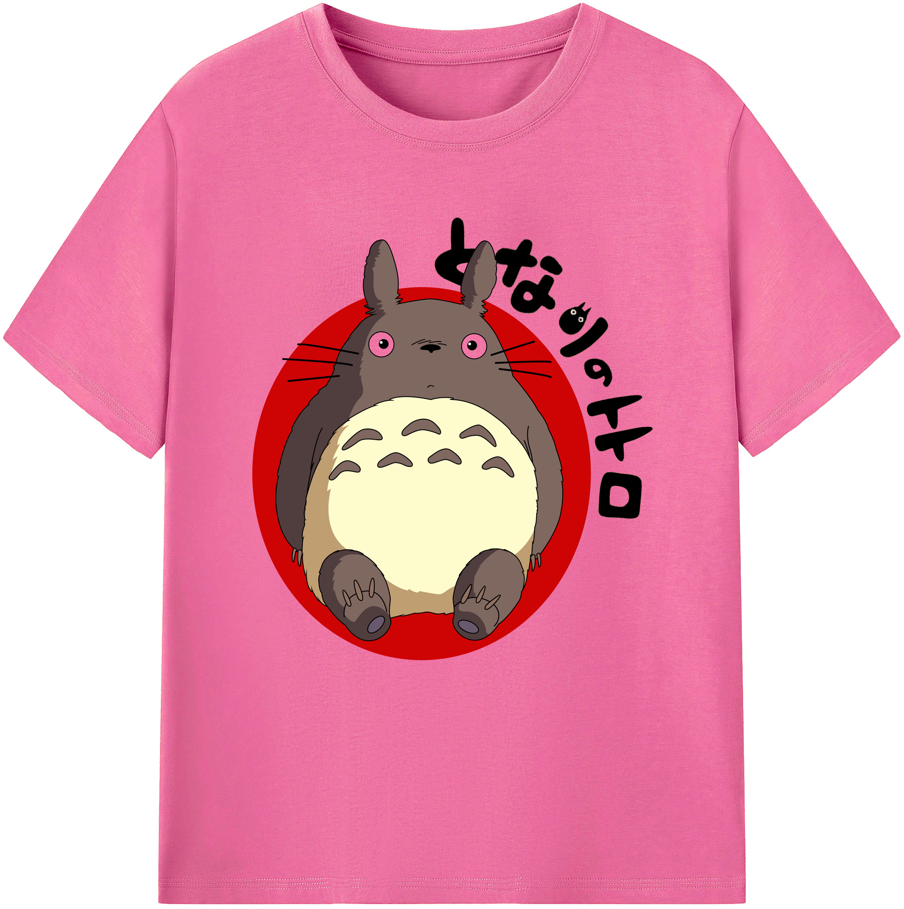 （画像用） となりのトトロ 草壁メイ 草壁サツキ My Neighbor Totoro Satsuki Kusakabe Mei Kusakabe レディースカジュアルプリントTシャツ（綿100％）